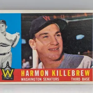 Topps 1960 Harmon Killibrew #210 HOF Crease/Stains