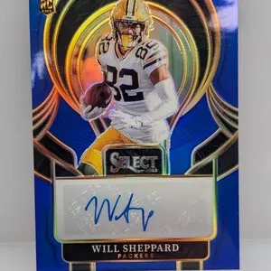 49/99 2025 Panini Select Will Sheppard RC Auto