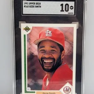 1991 Upper Deck Ozzie Smith #162 SGC 10