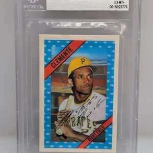 1972 Kelloggs #49 Roberto Clemente Beckett 6.5