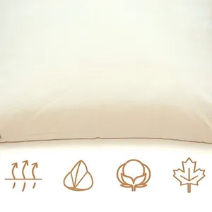 $65 ComfyComfy Organic Buckwheat Hull Pillow