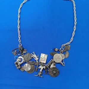 Silver Charm Necklace