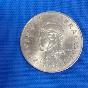 French Polynesian 100 Francs. 1976.
