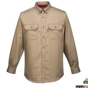 (1) NEW Portwest Bizflame FR Shirt Sz 5X