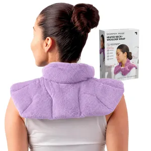 Sharper Image Heated Neck & Shoulder Wrap