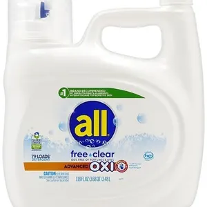 All Free Clear Oxi Laundry Detergent 118 Fl Oz