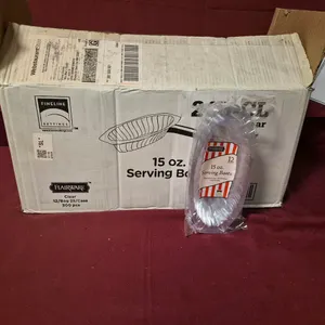 (15) New Sleeves of Flairware 15oz Serving Boats