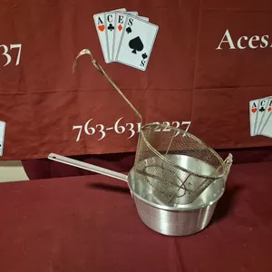 Aluminum Fryer Pot Set