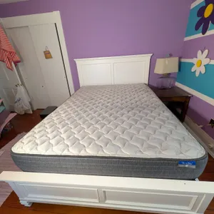 White Queen Size Bed Frame
