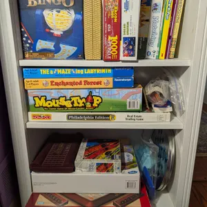 Collection of Board Games and Puzzles