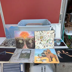 Large Tote of Assorted Vinyl Records
