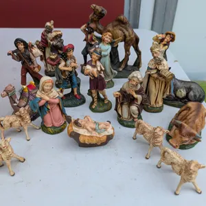Vintage Nativity Set