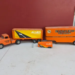 Allied Van Lines Tin Toy Truck Lot
