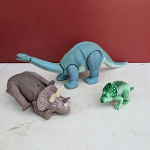 Vintage Playskool Toy Dinosaurs (Lot of 3)