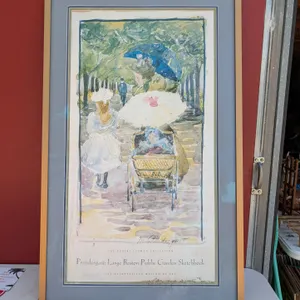 Maurice Prendergast: Large Boston Public Garden Sketchbook Print