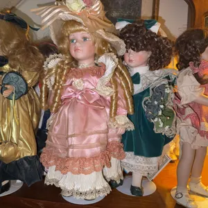 Collection of Porcelain Dolls