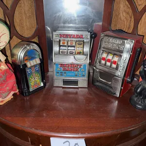 Slot Machine Banks & Decorative Group