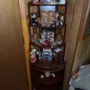 Corner Curio Shelf