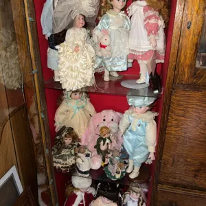Collection of Porcelain Dolls