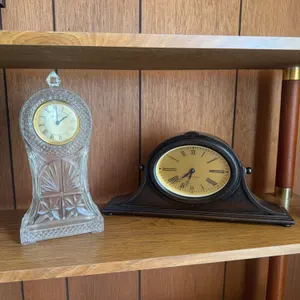 Decorative Mantel & Crystal Clocks