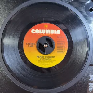 45 RPM Kenny Loggins Footloose