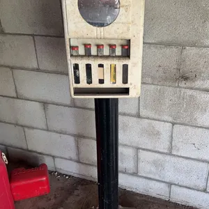 Vintage floor gum vending machine