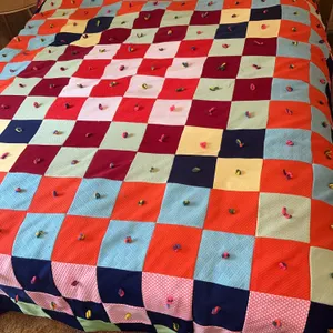 Vintage patchwork quilt