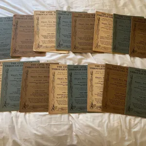 "The Civil War Through The Camera" – 16 volumes – 1912