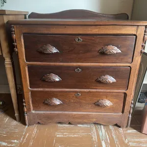 Eastlake antique chest – amazing carved handles