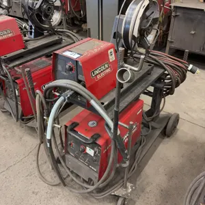 Lincoln Electric FlexTec 450 Welder w/ Lincoln Electric LF-72 Wire Feeder, Cart, Torch, Cables, Etc.