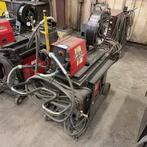 Lincoln Electric FlexTec 450 Welder w/ Lincoln Electric LF-72 Wire Feeder, Cart, Torch, Cables, Etc.
