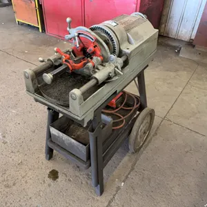 Ridgid 535 Threader w/ Pipe Cutter, Die Head, Reamer, and Foot Pedal, etc.