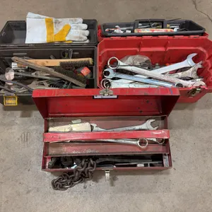 Lot of (3) Tool Boxes w/ Asst. Hand Tools