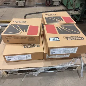 Pallet of (7) Boxes of Lincoln Electric Metalshield MC-6 0.052” Gas Shielded Cored Wire