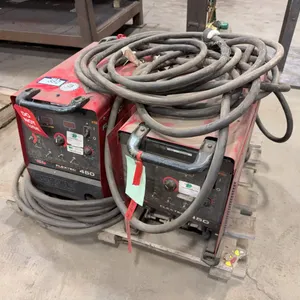 Pallet of (2) Lincoln Electric FlexTec 450 Welders *For Parts/Not Working*