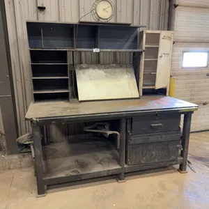 45” X 84” X 80” Steel Welding Workbench