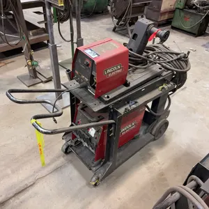 Lincoln Electric FlexTec 450 Welder w/ Lincoln Electric LF-72 Wire Feeder, Cart, Cables, Etc. *For P
