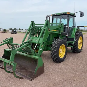 1999 John Deere 7810 MFWD Tractor with Loader