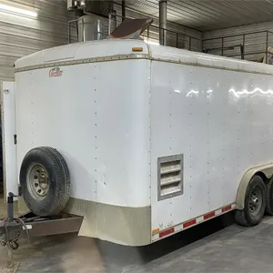 2008 FOREST RIVER t/a Enclosed Pressure Wash Trailer w/ 1260SS Hotsy