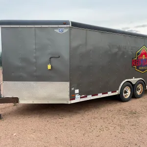 2016 MTI V-Nose Cargo Trailer (Sells With Paperwork to Obtain Title)