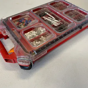Milwaukee Packout Low Profile Compact Parts Organizer