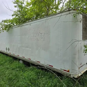 White Tandem Axle Van Trailer (Storage Unit)
 UNRESERVED