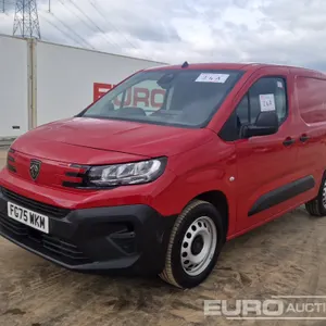 2025 Peugeot Partner 