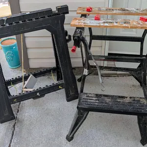 Stanley Folding Sawhorse and Workmate Workbench