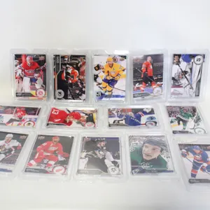 SET OF 13 LARGE HOCKEY CARDS