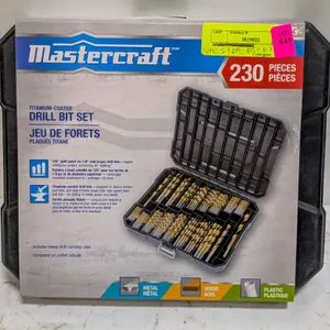 MASTERCRAFT 230PC DRILL BIT SET