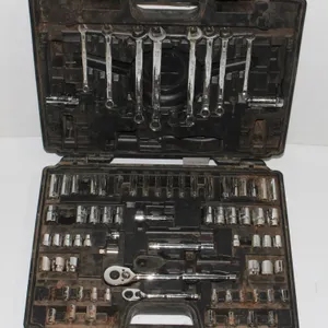 WESTWARD BLACK TOOL BOX WITH SOCKET SET***POLICE SEIZURE***