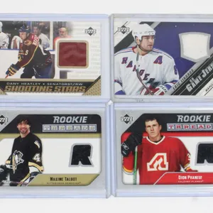 LOT OF NHL JERSEY CARDS VARIOUS PLAYERS***POLICE SEIZURE***