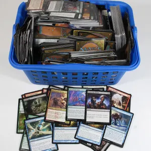 BLUE TOTE OF MAGIC THE GATHERING CARDS***POLICE SEIZURE***