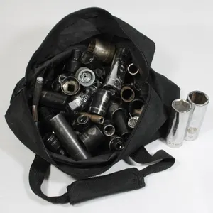 TOOL BAG FULL OF VARIOUS SOCKETS***POLICE SEIZURE***